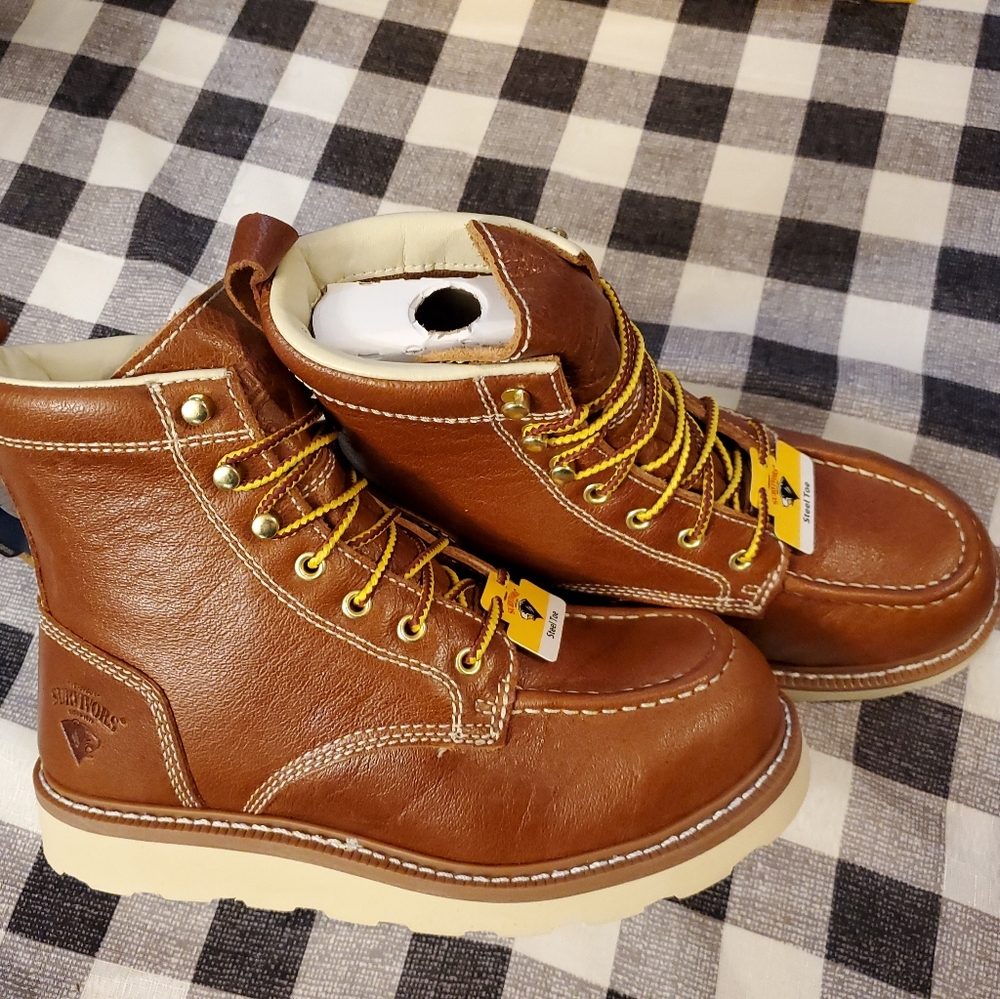 Men's Steel Toe Herman Survivors Oakridge Work Boots
